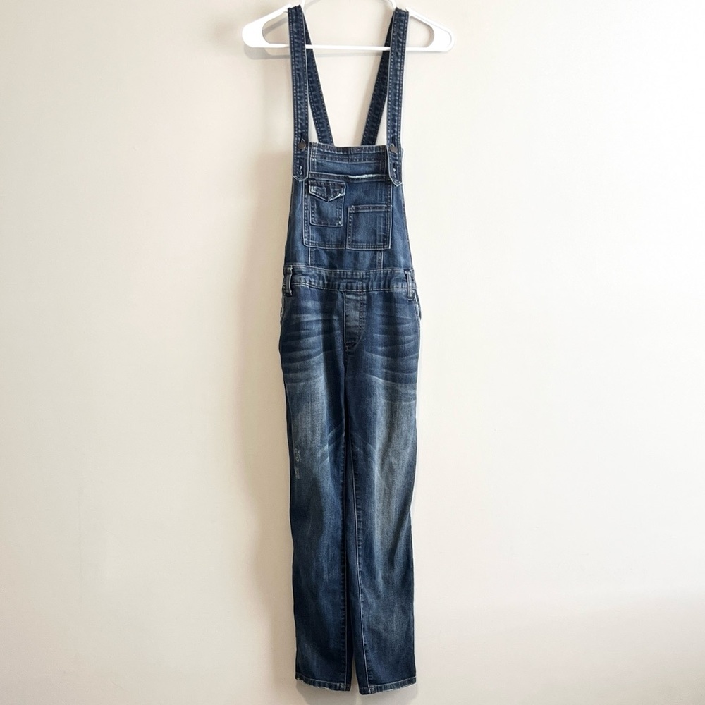 Free People Denim Overalls